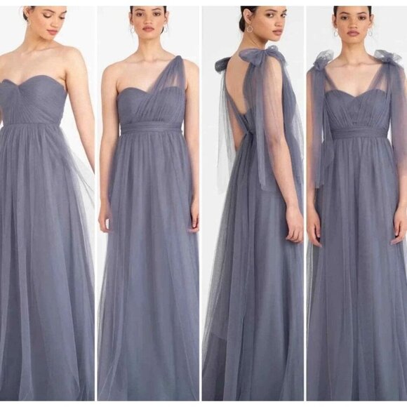 NWT Jenny Yoo Annabelle Convertible  Tulle Evening  Women's Gown Size 14 ($258) - Picture 1 of 11